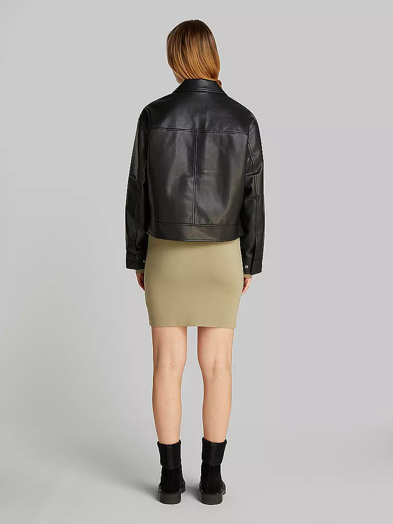 CALVIN KLEIN JEANS | Chaqueta de imitación de cuero | 