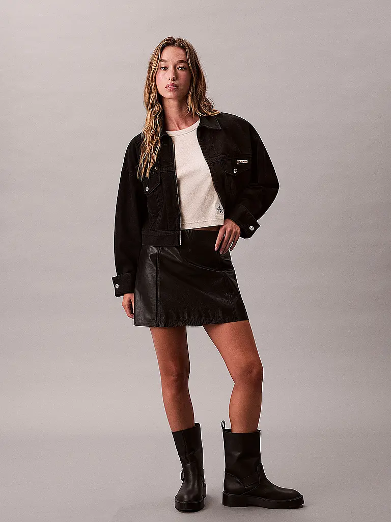 CALVIN KLEIN JEANS | Chaqueta vaquera | schwarz