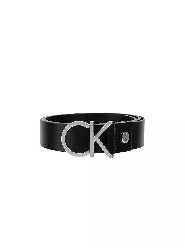 CALVIN KLEIN JEANS | Cinturón de cuero | schwarz
