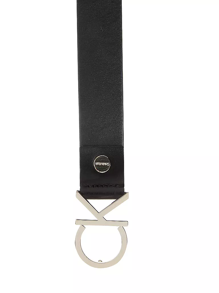 CALVIN KLEIN JEANS | Cinturón de cuero | schwarz