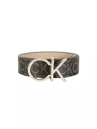 CALVIN KLEIN JEANS | Cinturón RE-LOCK | Marrón