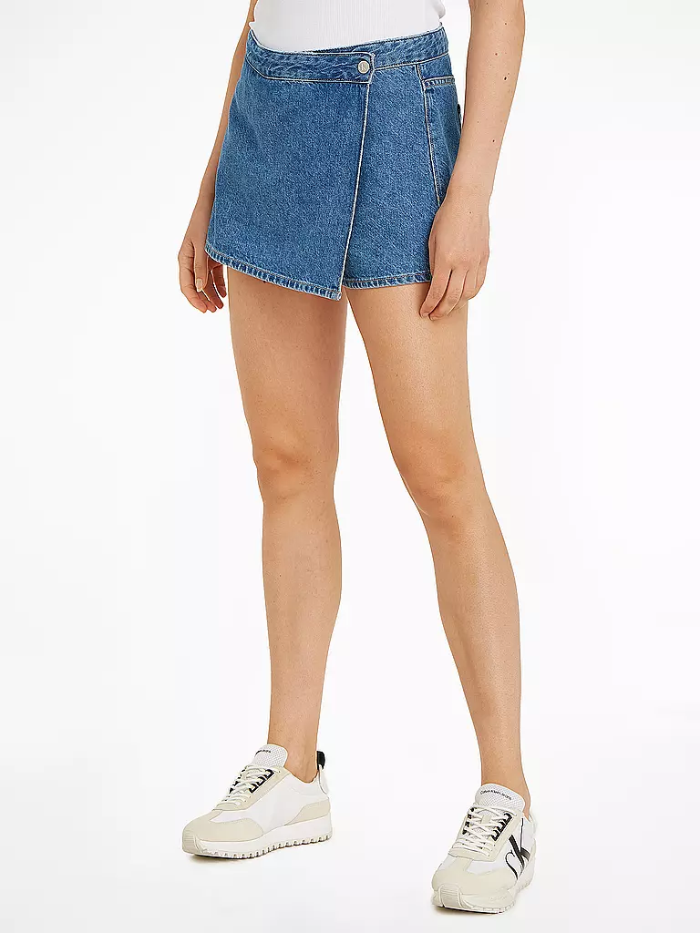 CALVIN KLEIN JEANS | Falda pantalón - Pantalones cortos vaqueros | Azul