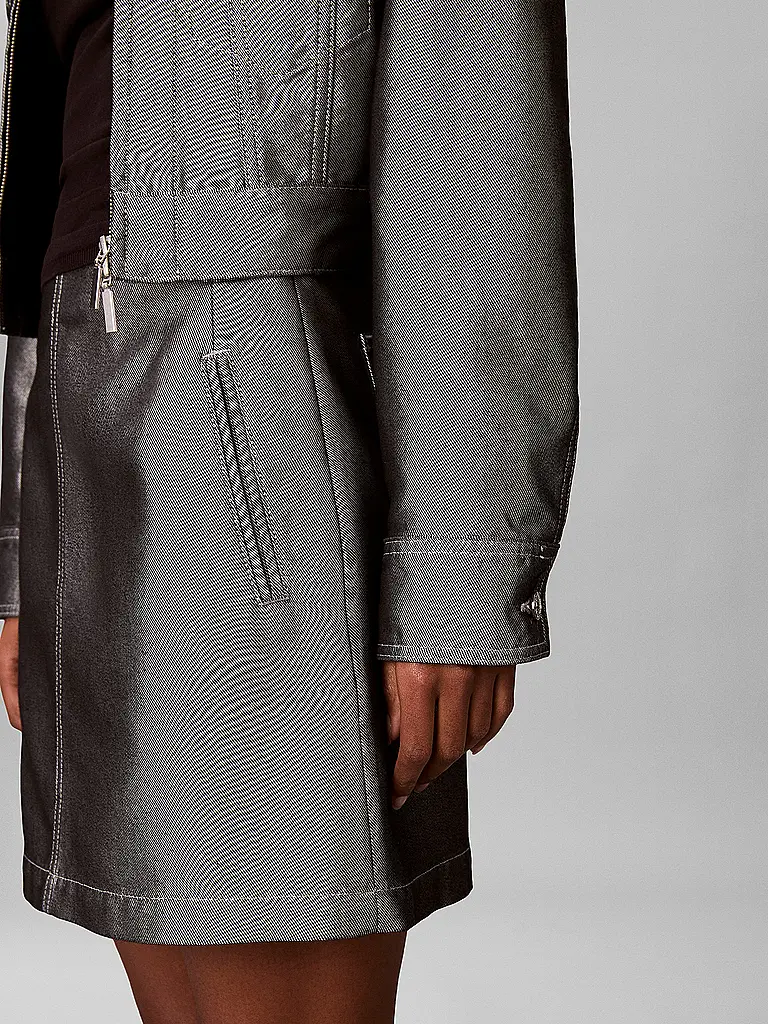 CALVIN KLEIN JEANS | Falda vaquera | Gris