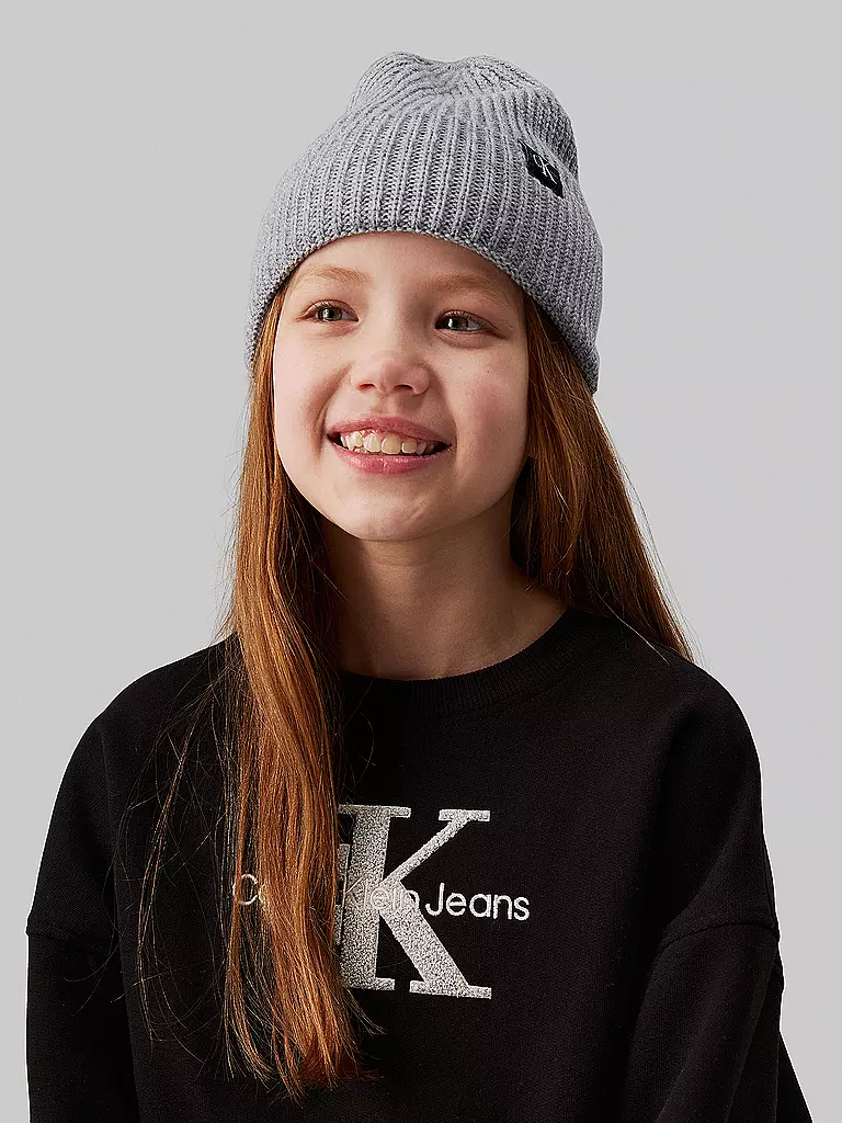 CALVIN KLEIN JEANS | Gorro infantil - Gorro | Gris claro