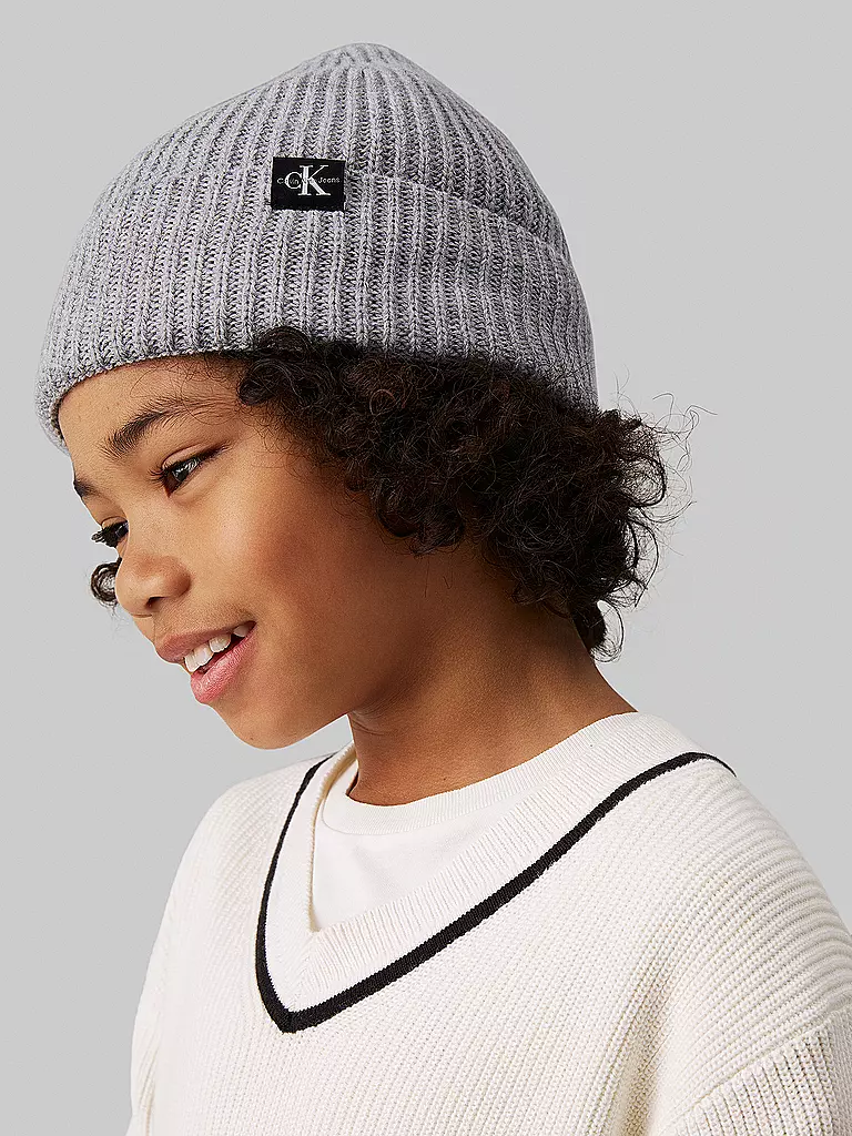CALVIN KLEIN JEANS | Gorro infantil - Gorro | Gris claro