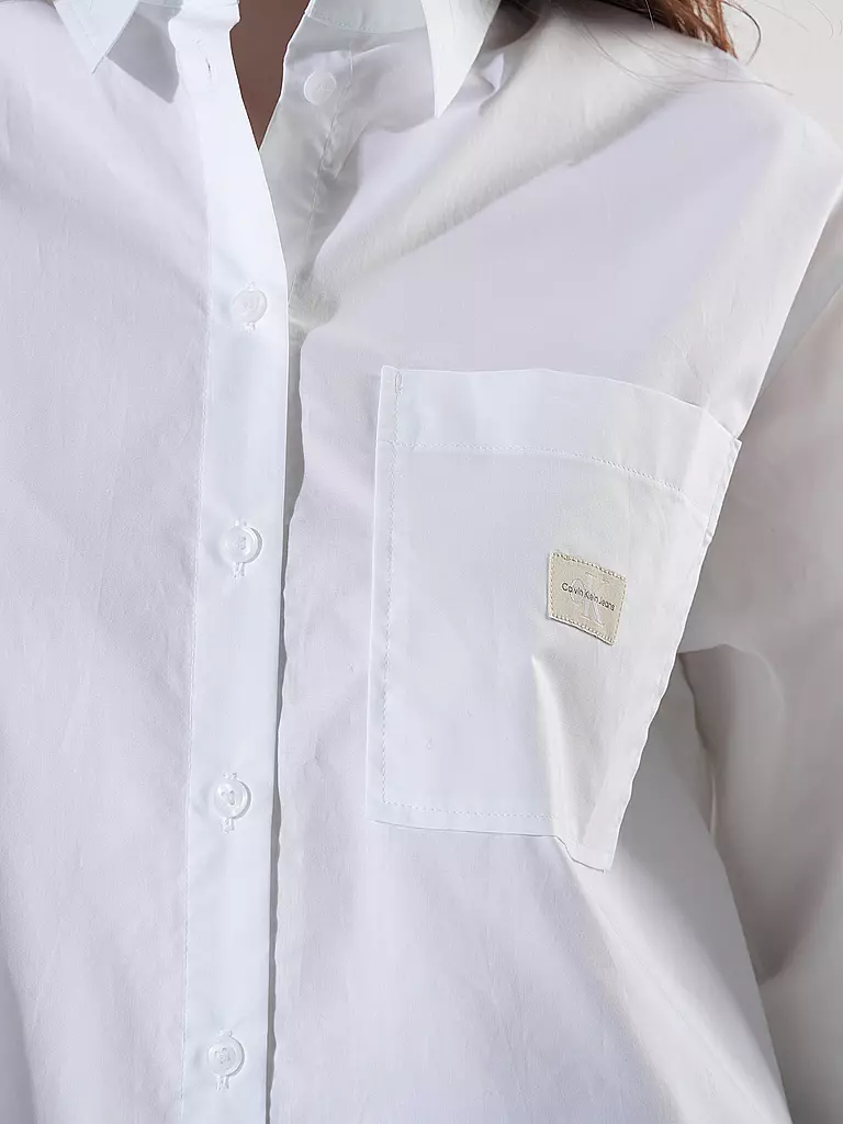 CALVIN KLEIN JEANS | Hemdbluse | Blanco