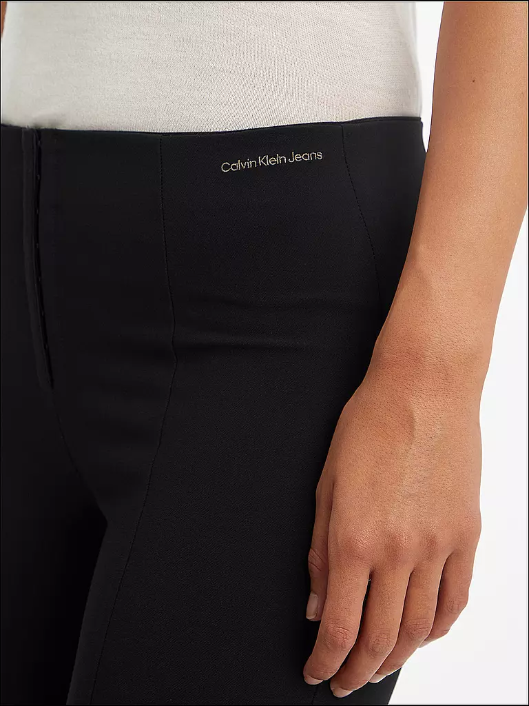 CALVIN KLEIN JEANS | Highwaist Hose Slim Fit | Negro