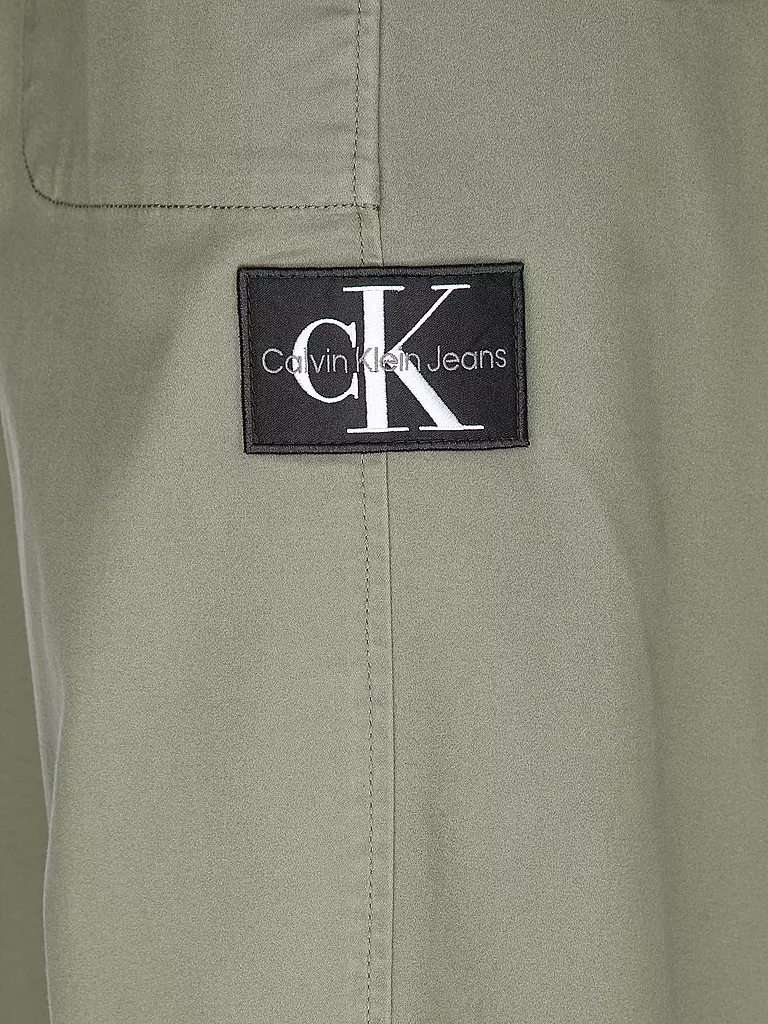 CALVIN KLEIN JEANS | Hose Regular Fit | Oliva
