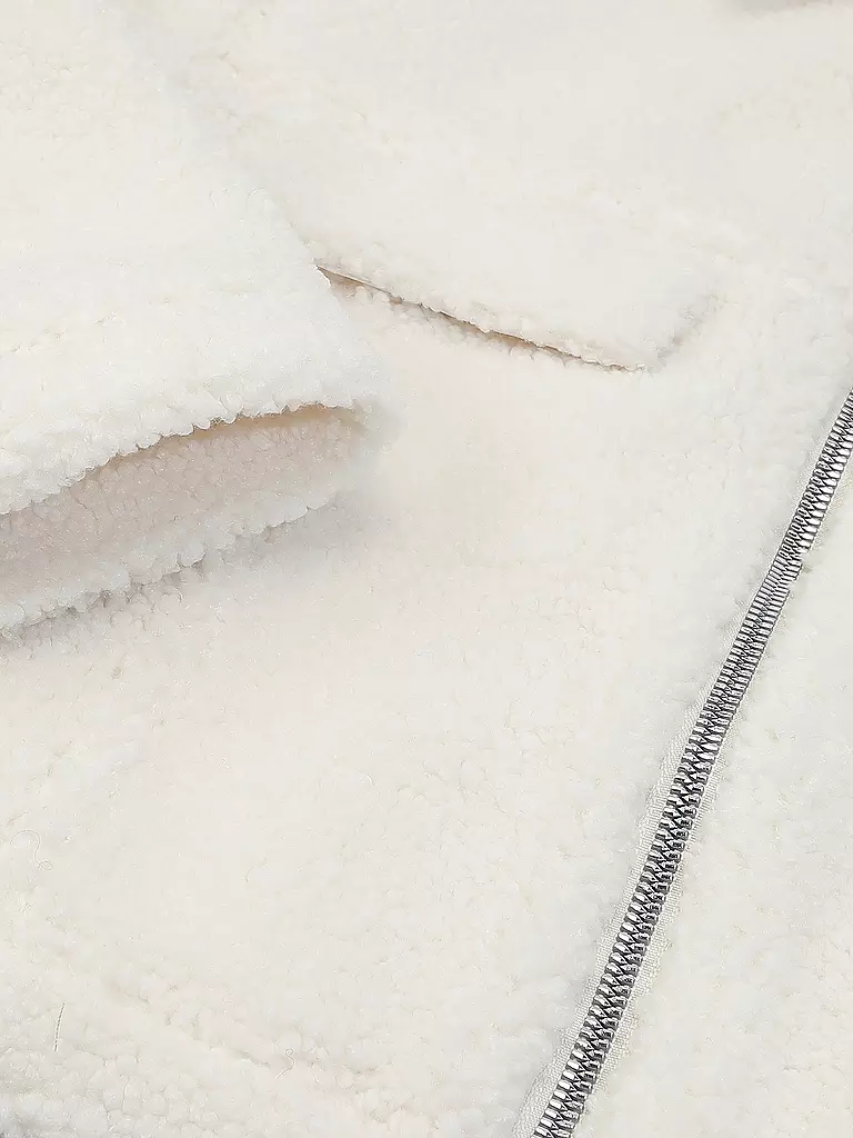 CALVIN KLEIN JEANS | Jacke in Felloptik | Crema