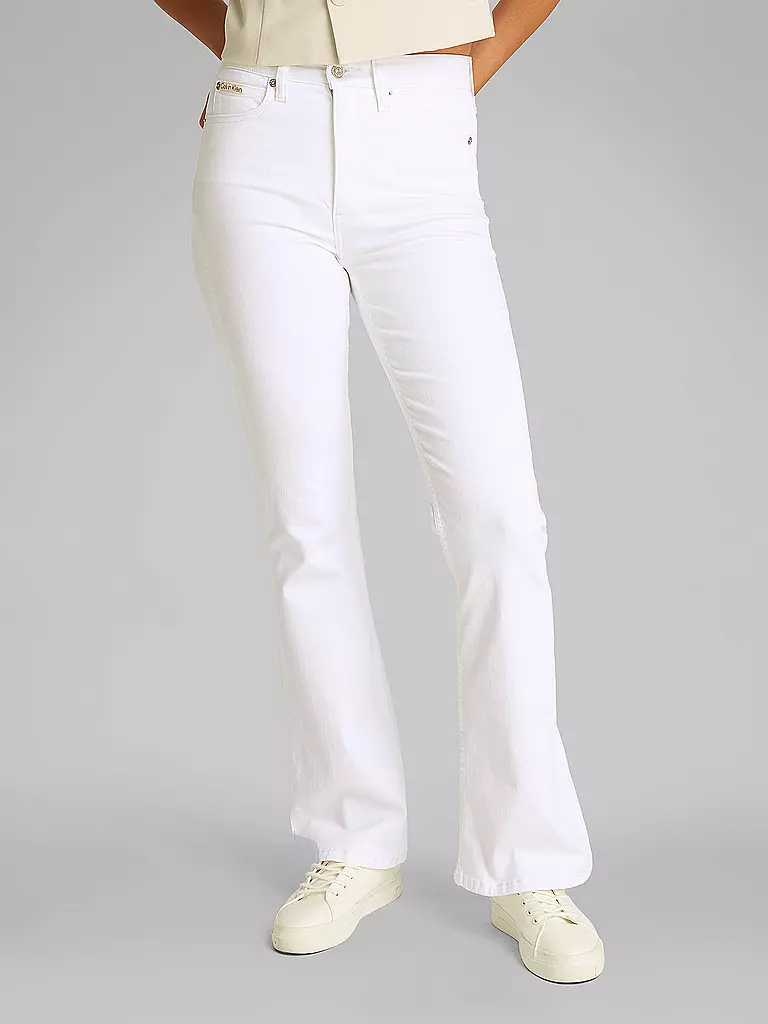 CALVIN KLEIN JEANS | Jeans corte bootcut | Blanco