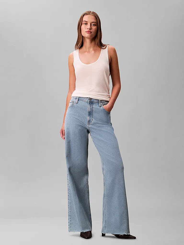 CALVIN KLEIN JEANS | Jeans de pierna ancha | blau