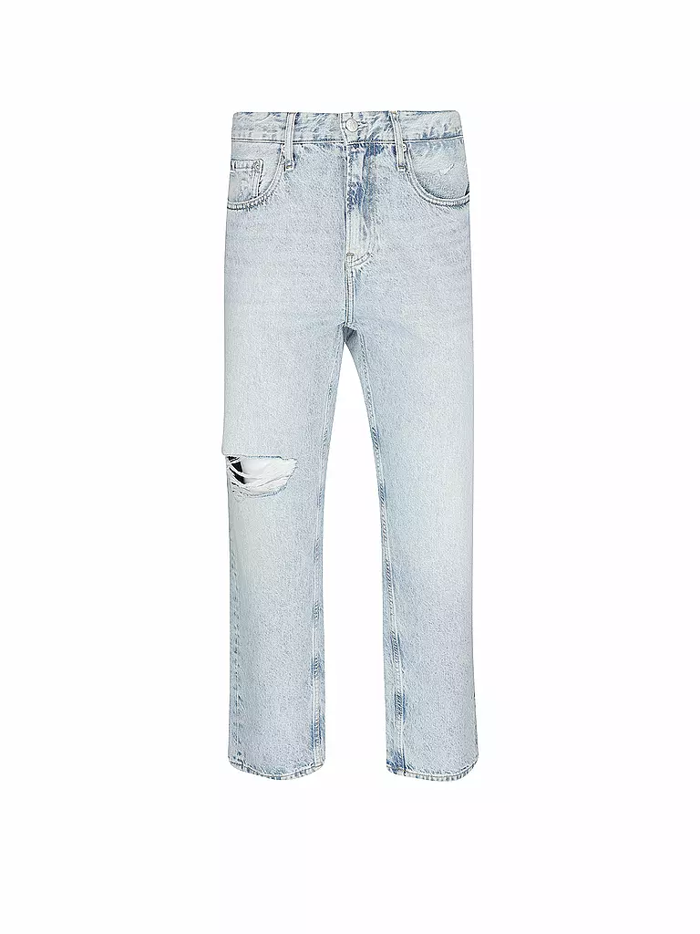 CALVIN KLEIN JEANS | Jeans Straight Fit 7/8  | Azul claro