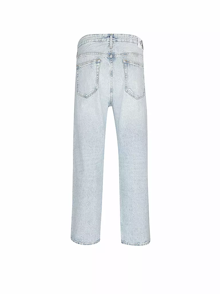 CALVIN KLEIN JEANS | Jeans Straight Fit 7/8  | Azul claro
