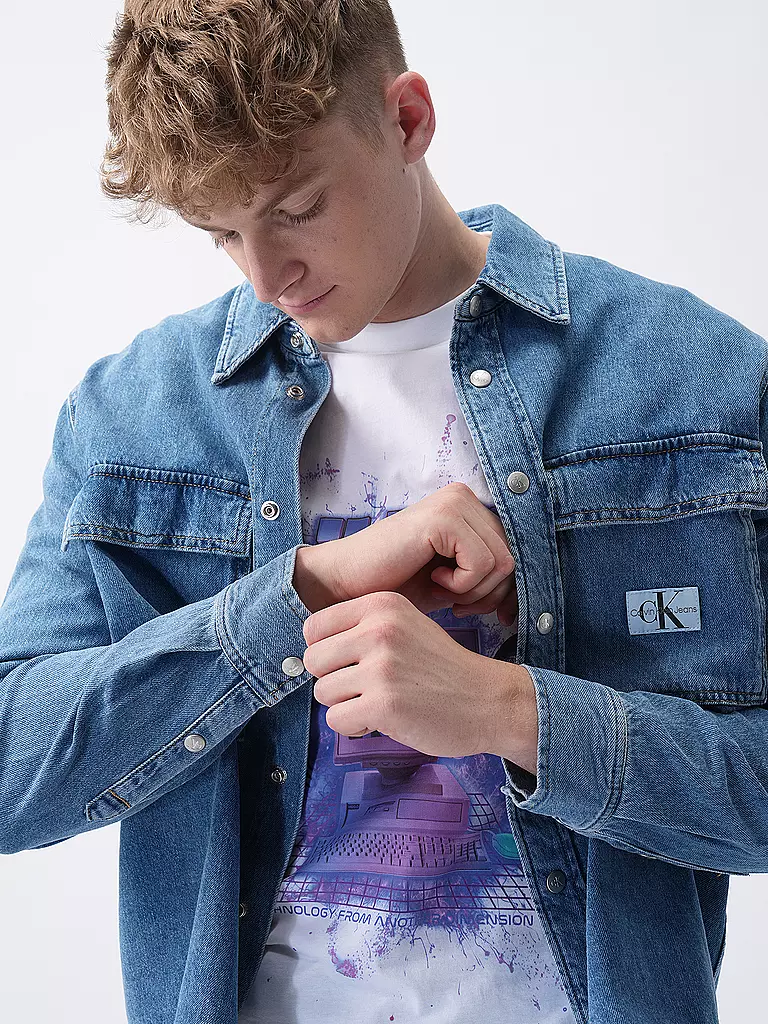 CALVIN KLEIN JEANS | Jeanshemd  | Azul