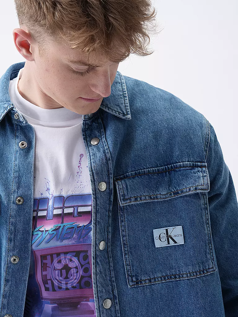CALVIN KLEIN JEANS | Jeanshemd  | Azul