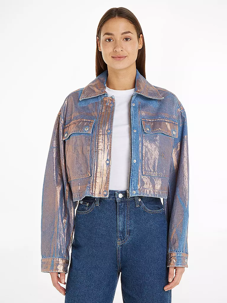 CALVIN KLEIN JEANS | Jeansjacke  | Lila