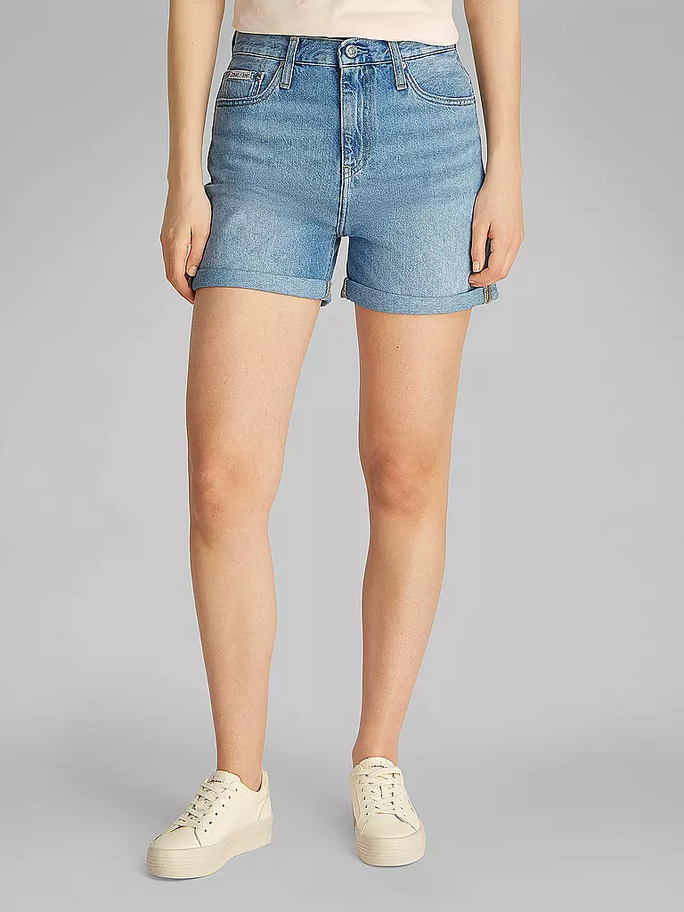 CALVIN KLEIN JEANS | Jeansshorts corte Mom | 