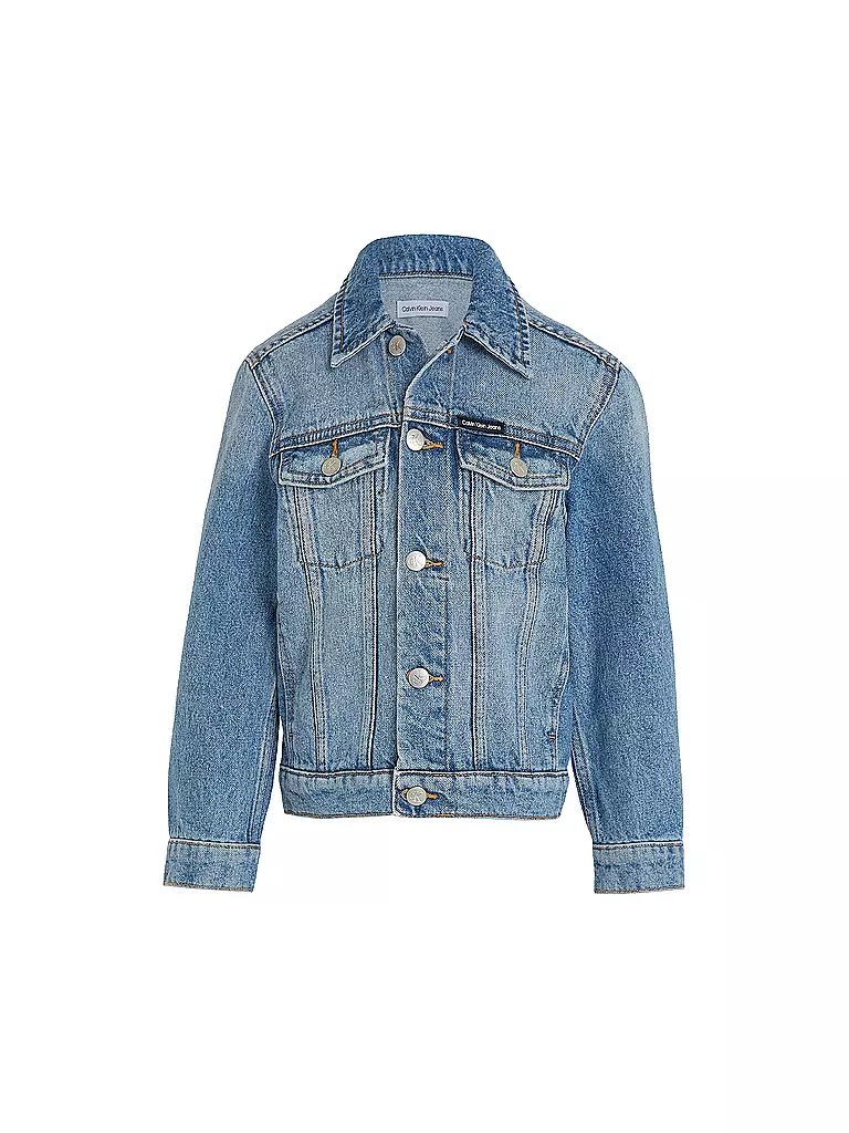 CALVIN KLEIN JEANS | Jungen Jeansjacke  | Azul