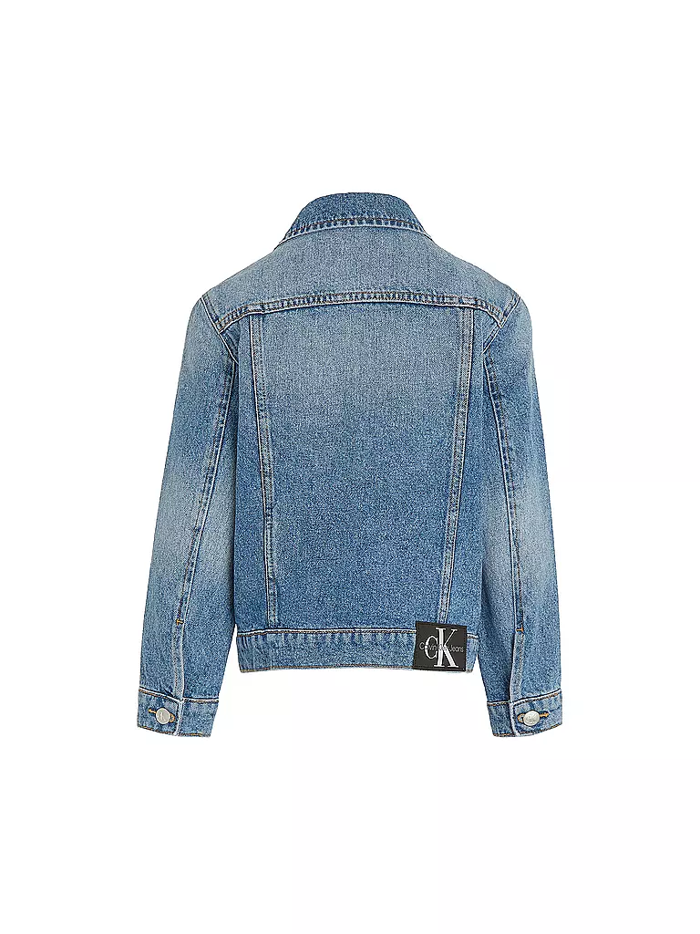 CALVIN KLEIN JEANS | Jungen Jeansjacke  | Azul