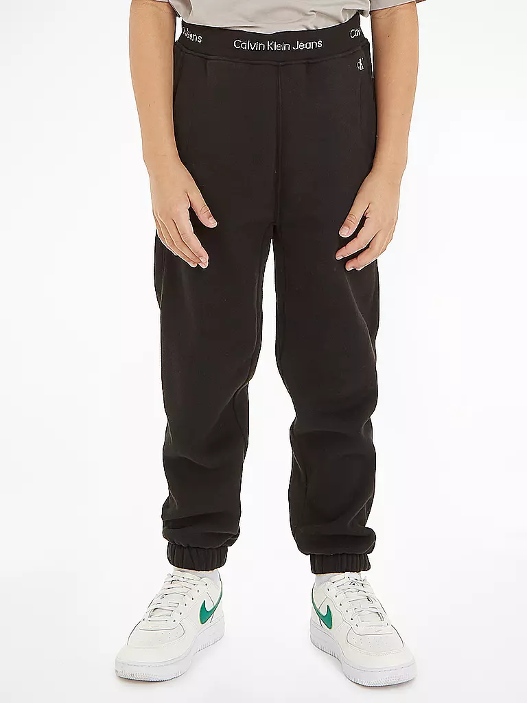 CALVIN KLEIN JEANS | Jungen Jogginghose  | Negro
