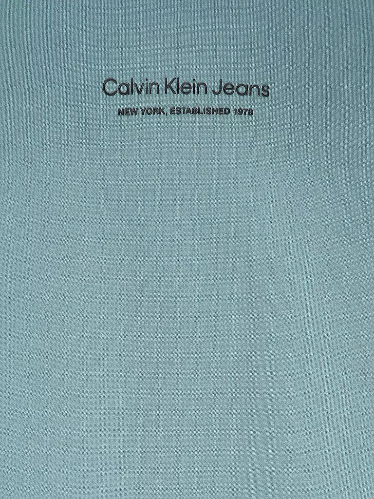 CALVIN KLEIN JEANS | Kapuzensweater - Hoodie | Petróleo