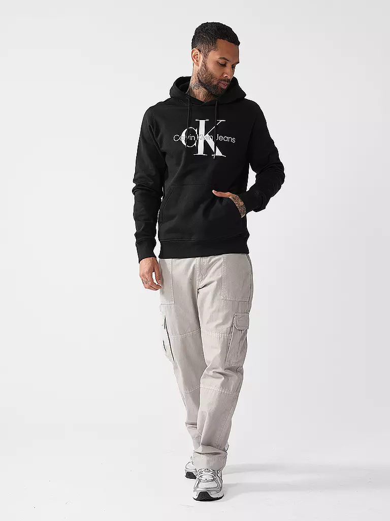 CALVIN KLEIN JEANS | Kapuzensweater - Sudadera con capucha | Negro