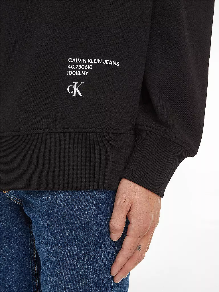 CALVIN KLEIN JEANS | Kapuzensweater- Hoodie | Negro