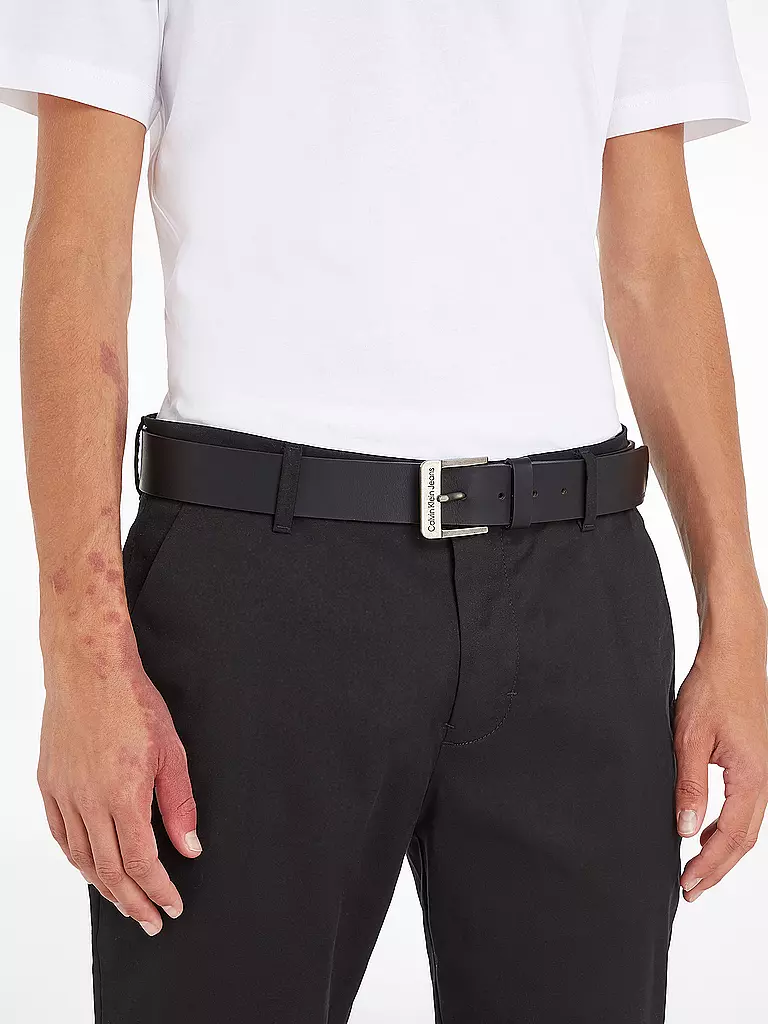 CALVIN KLEIN JEANS | Ledergürtel | Negro