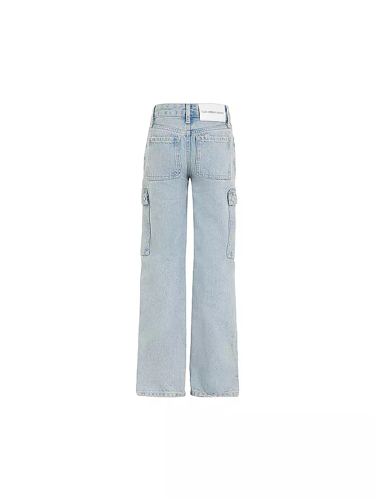 CALVIN KLEIN JEANS | Mädchen Cargohose  | Azul claro