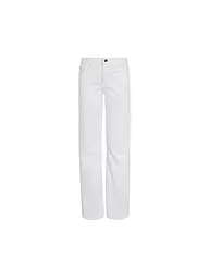 CALVIN KLEIN JEANS | Mädchen Jeans Straight Fit  | Blanco