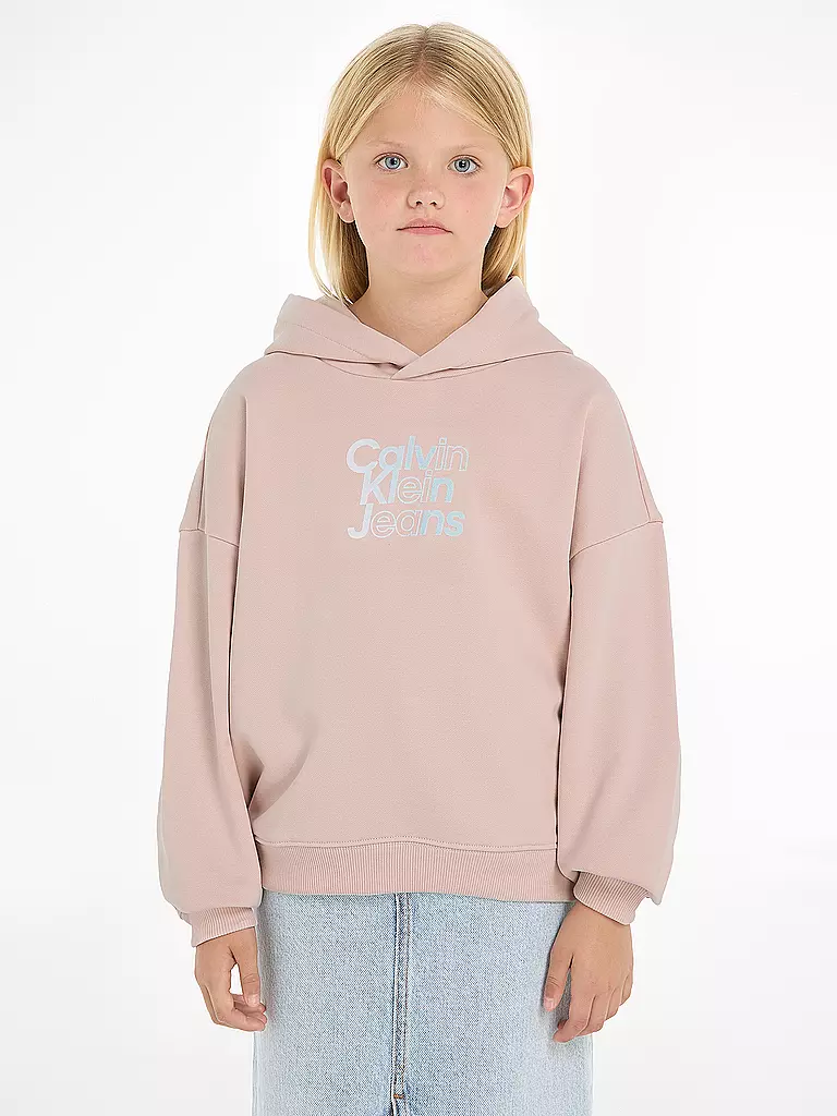 CALVIN KLEIN JEANS | Mädchen Kapuzensweater - Hoodie  | Rosa