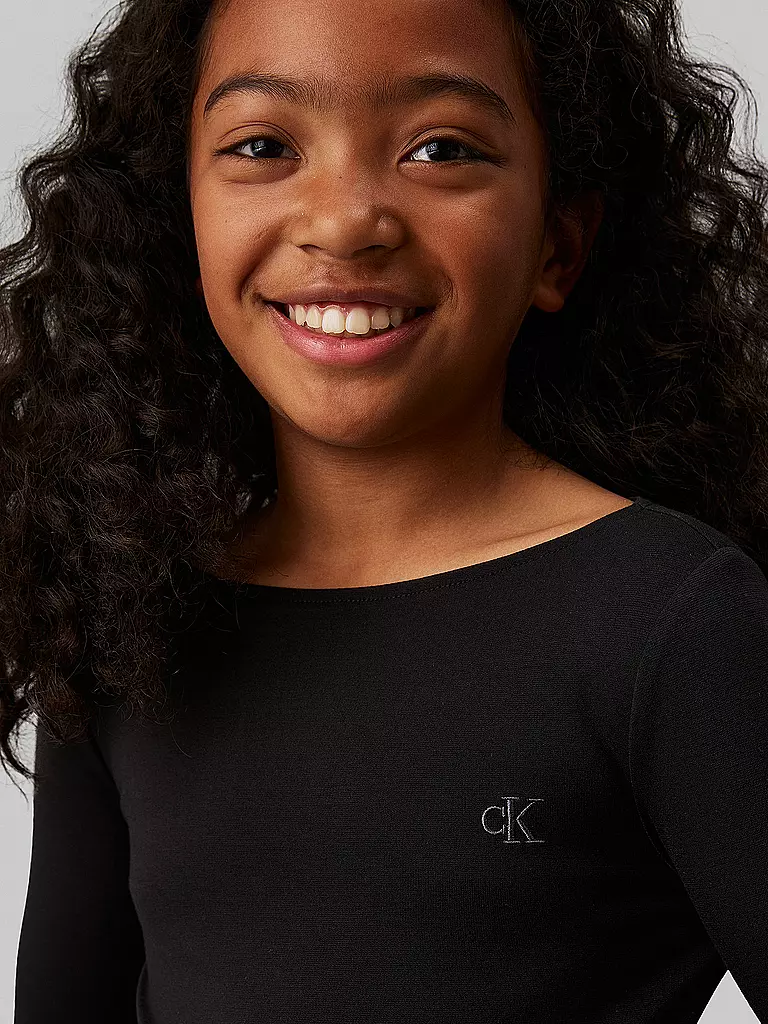 CALVIN KLEIN JEANS | Mädchen Minikleid | Negro