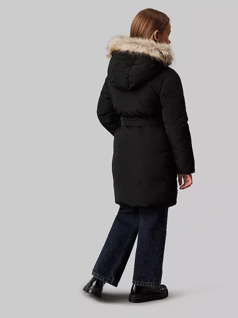 CALVIN KLEIN JEANS | Mädchen Steppmantel | Negro