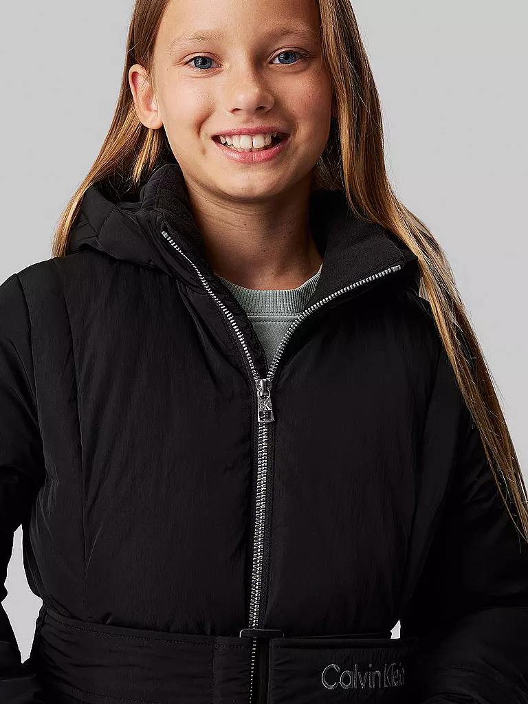 CALVIN KLEIN JEANS | Mädchen Steppmantel | Negro