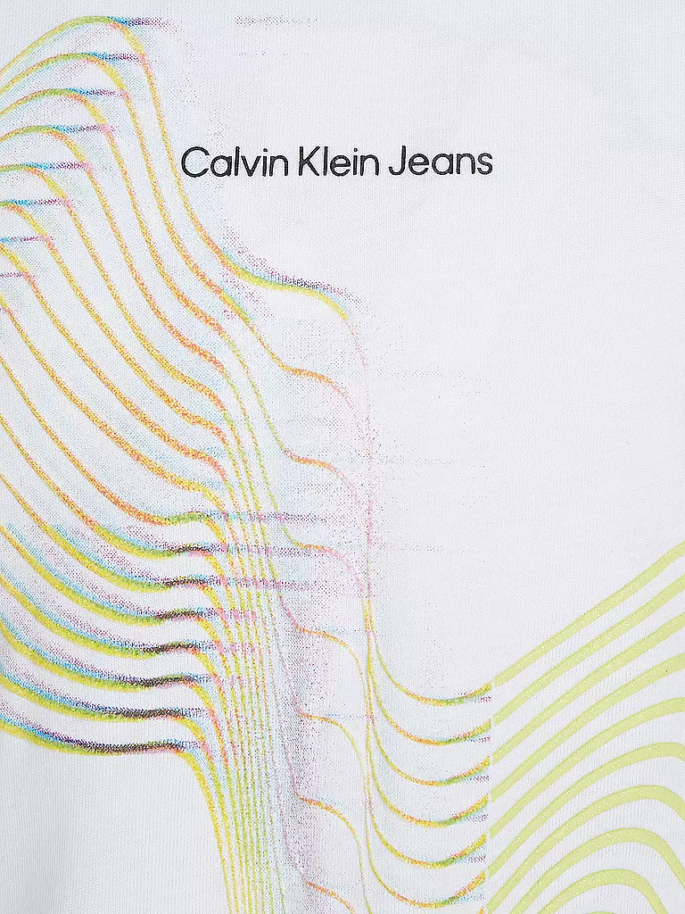 CALVIN KLEIN JEANS | Mädchen T-Shirt  | Blanco