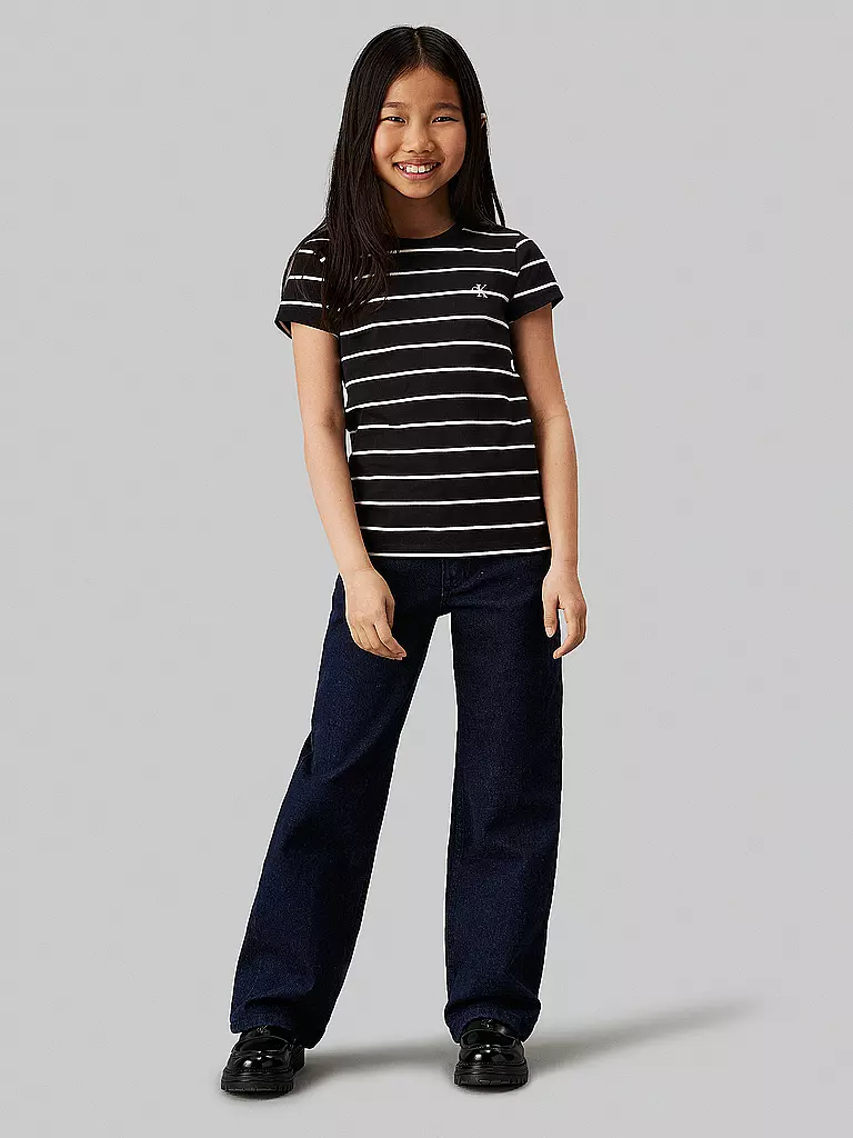 CALVIN KLEIN JEANS | Mädchen T-Shirt 2er Pkg  | Negro
