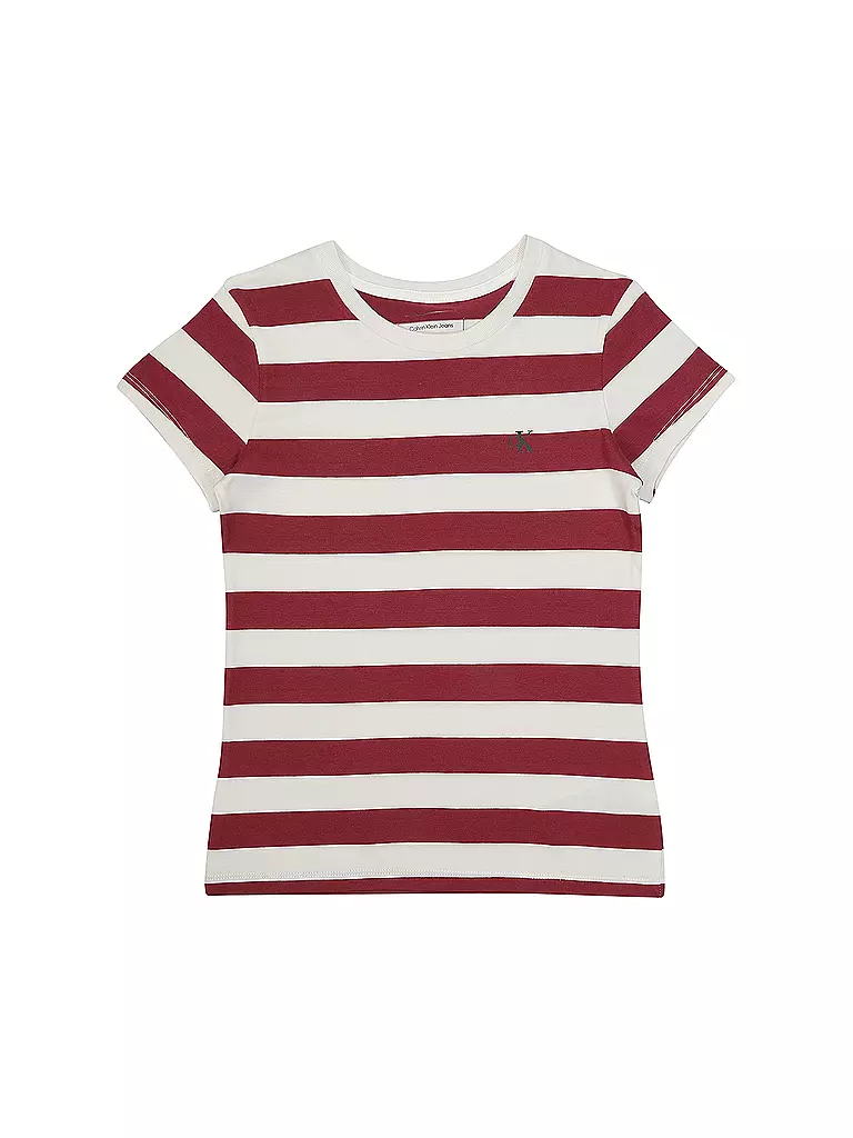 CALVIN KLEIN JEANS | Mädchen T-Shirt 2er Pkg  | Rojo oscuro