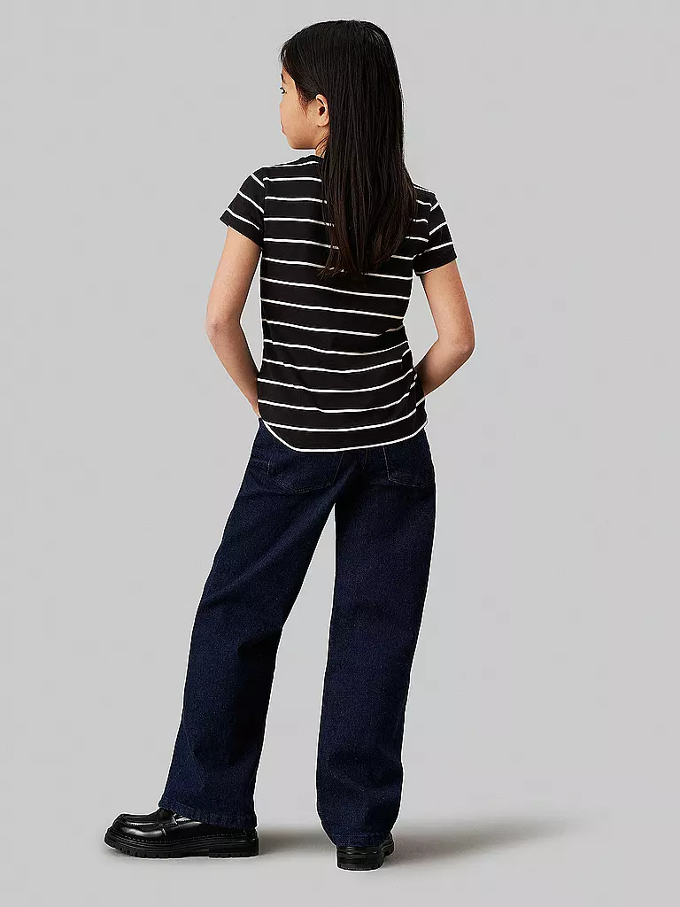 CALVIN KLEIN JEANS | Mädchen T-Shirt 2er Pkg  | Negro