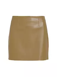 CALVIN KLEIN JEANS | Minifalda de efecto cuero | Oliva