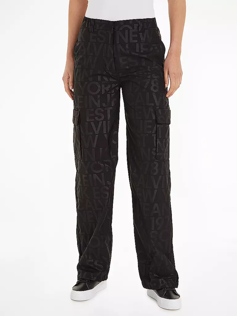CALVIN KLEIN JEANS | Pantalones cargo | schwarz