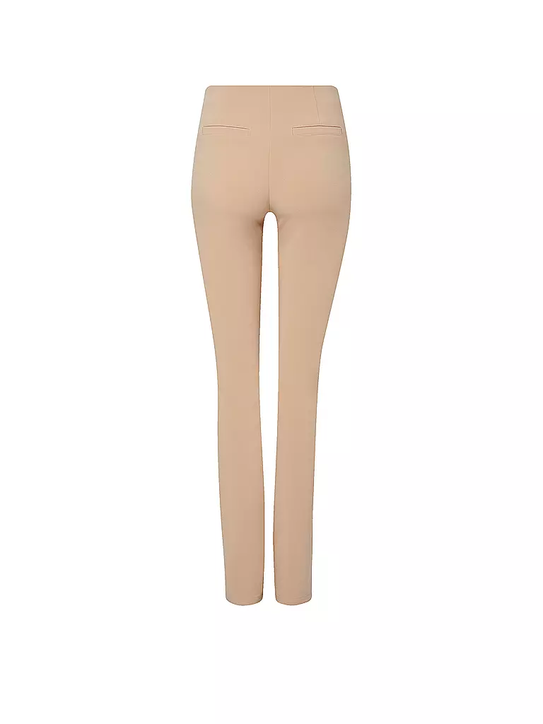 CALVIN KLEIN JEANS | Pantalones de talle alto corte ajustado | Beige