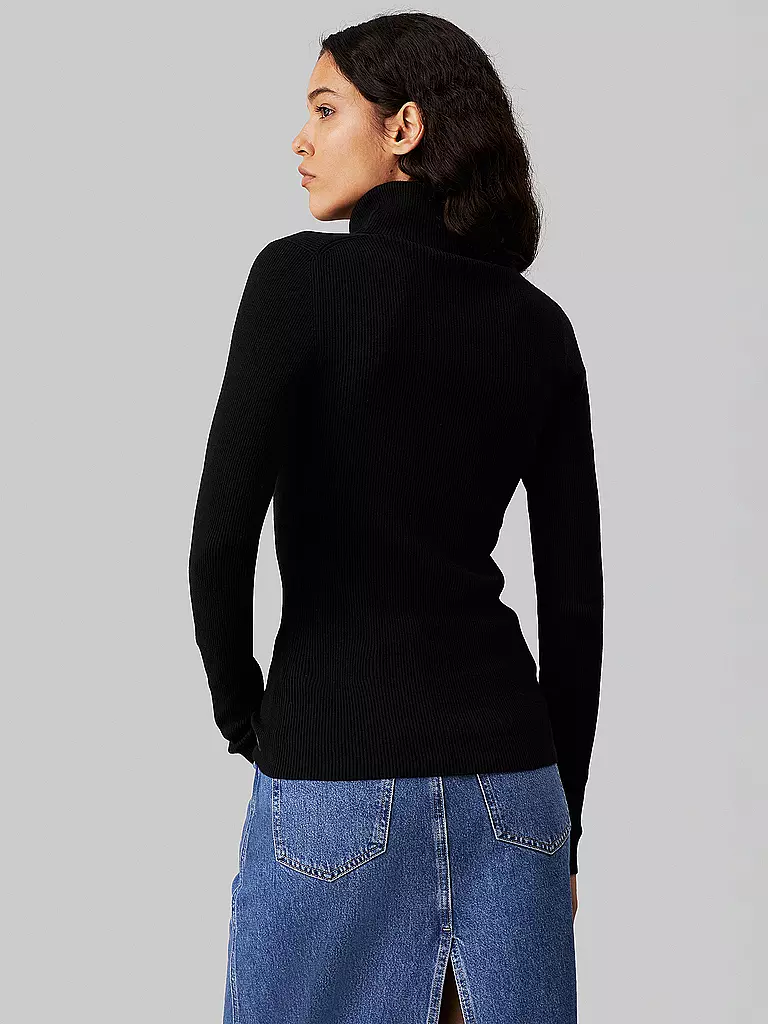 CALVIN KLEIN JEANS | Rollkragenpullover | Negro