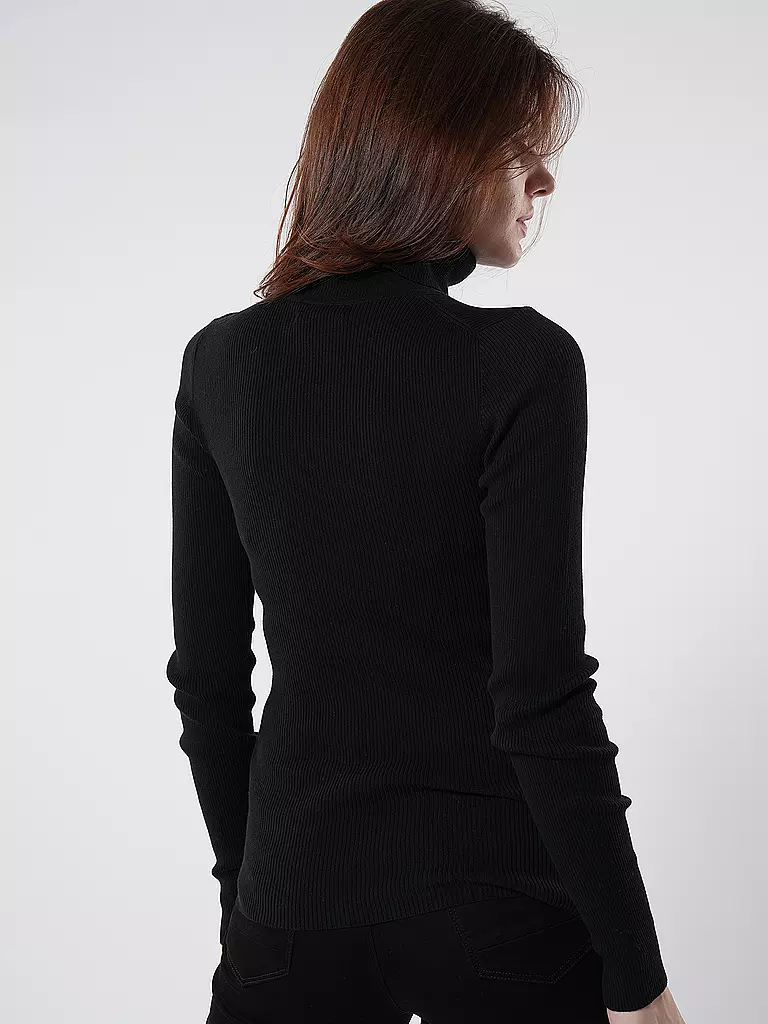 CALVIN KLEIN JEANS | Rollkragenpullover | Negro