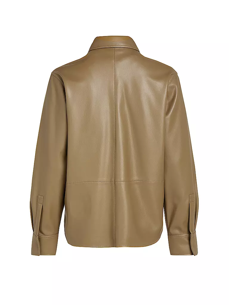 CALVIN KLEIN JEANS | Sobrecamisa con aspecto de cuero |