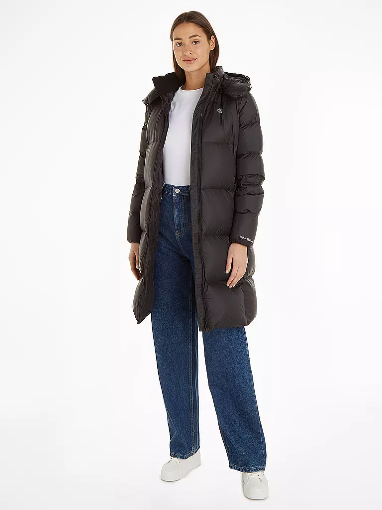 CALVIN KLEIN JEANS | Steppmantel  | Negro