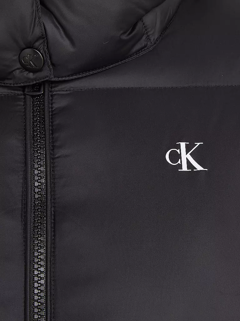 CALVIN KLEIN JEANS | Steppmantel  | Negro