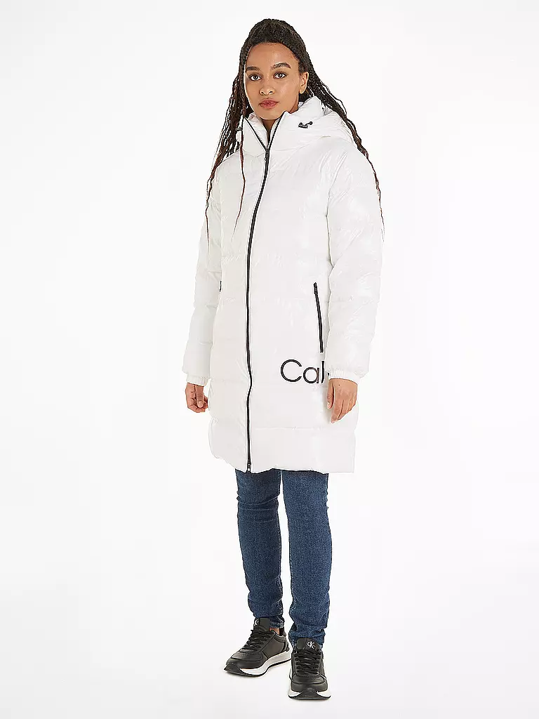 CALVIN KLEIN JEANS | Steppmantel | Blanco
