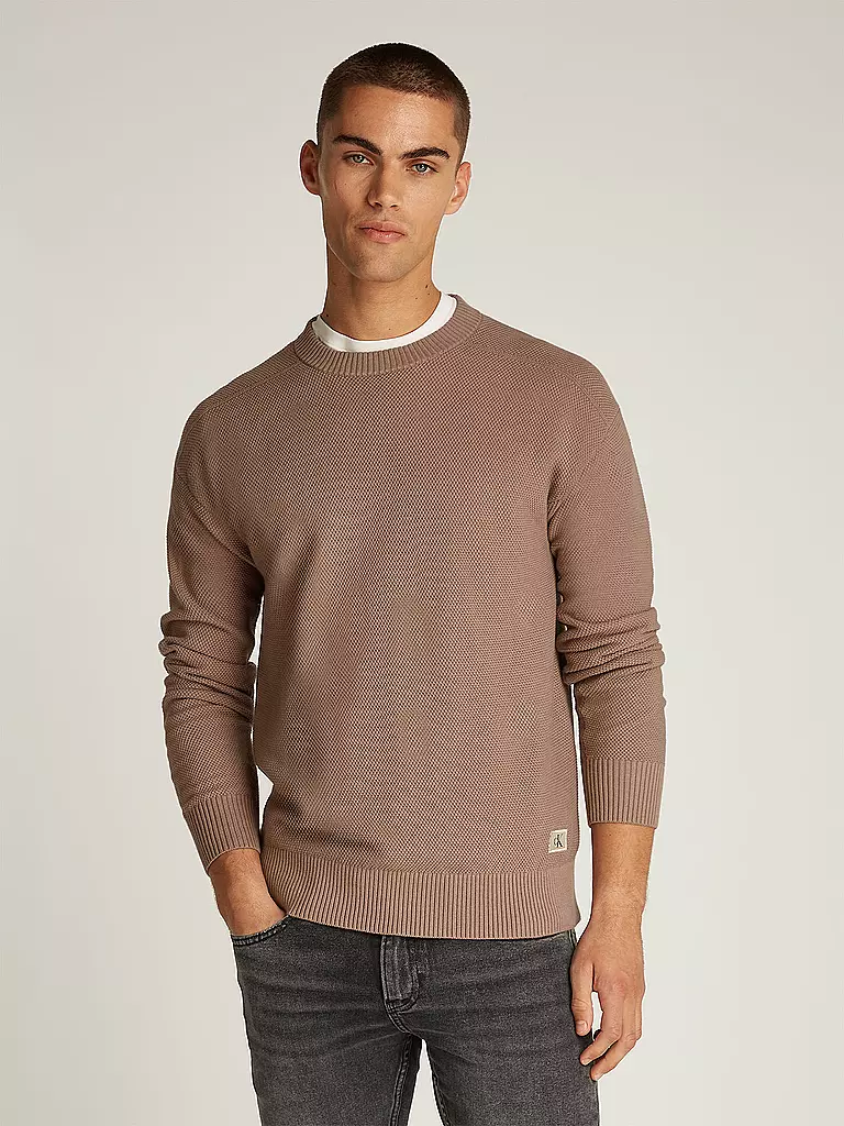 CALVIN KLEIN JEANS | Suéter | hellbraun