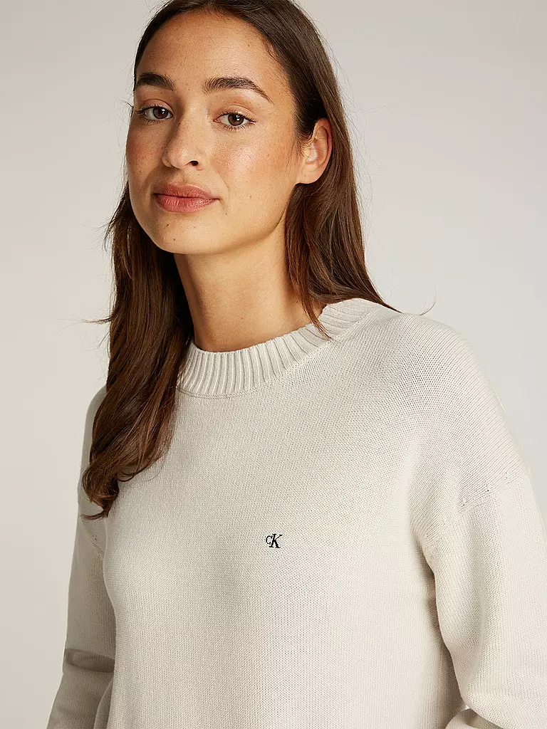 CALVIN KLEIN JEANS | Suéter | Gris claro