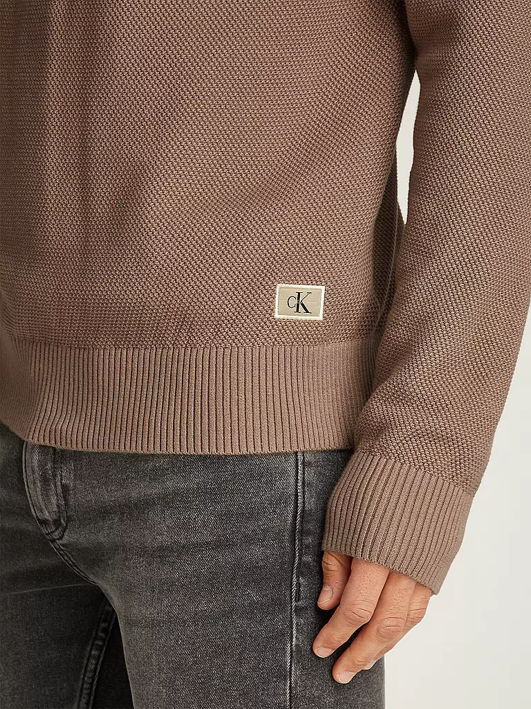 CALVIN KLEIN JEANS | Suéter | hellbraun